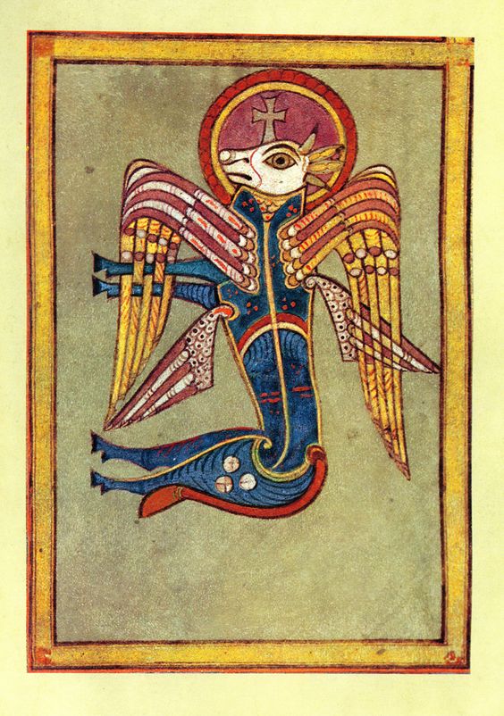 St. Luke, from the Book of Kells.