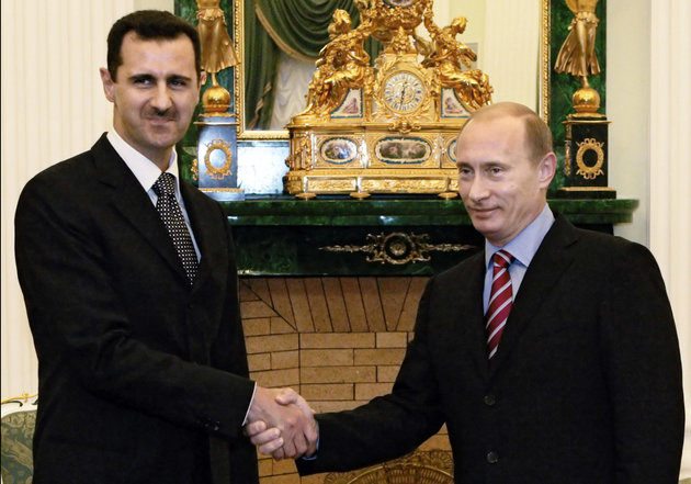 Vladimir Putin, Bashar Assad